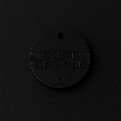 Orbit Keychain – Black Edition