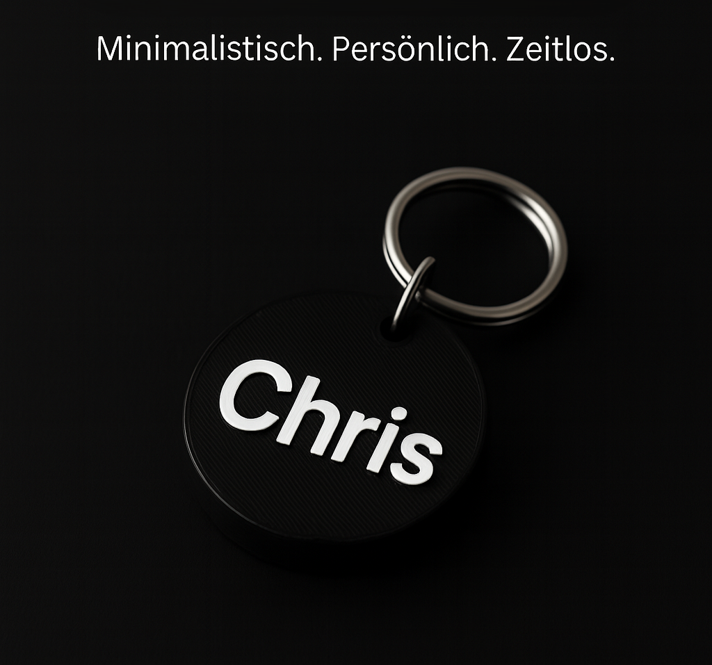 Orbit Keychain – Black Edition